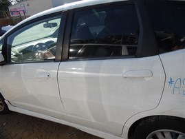 2009 Honda Fit Sport White 1.5L AT #A23752